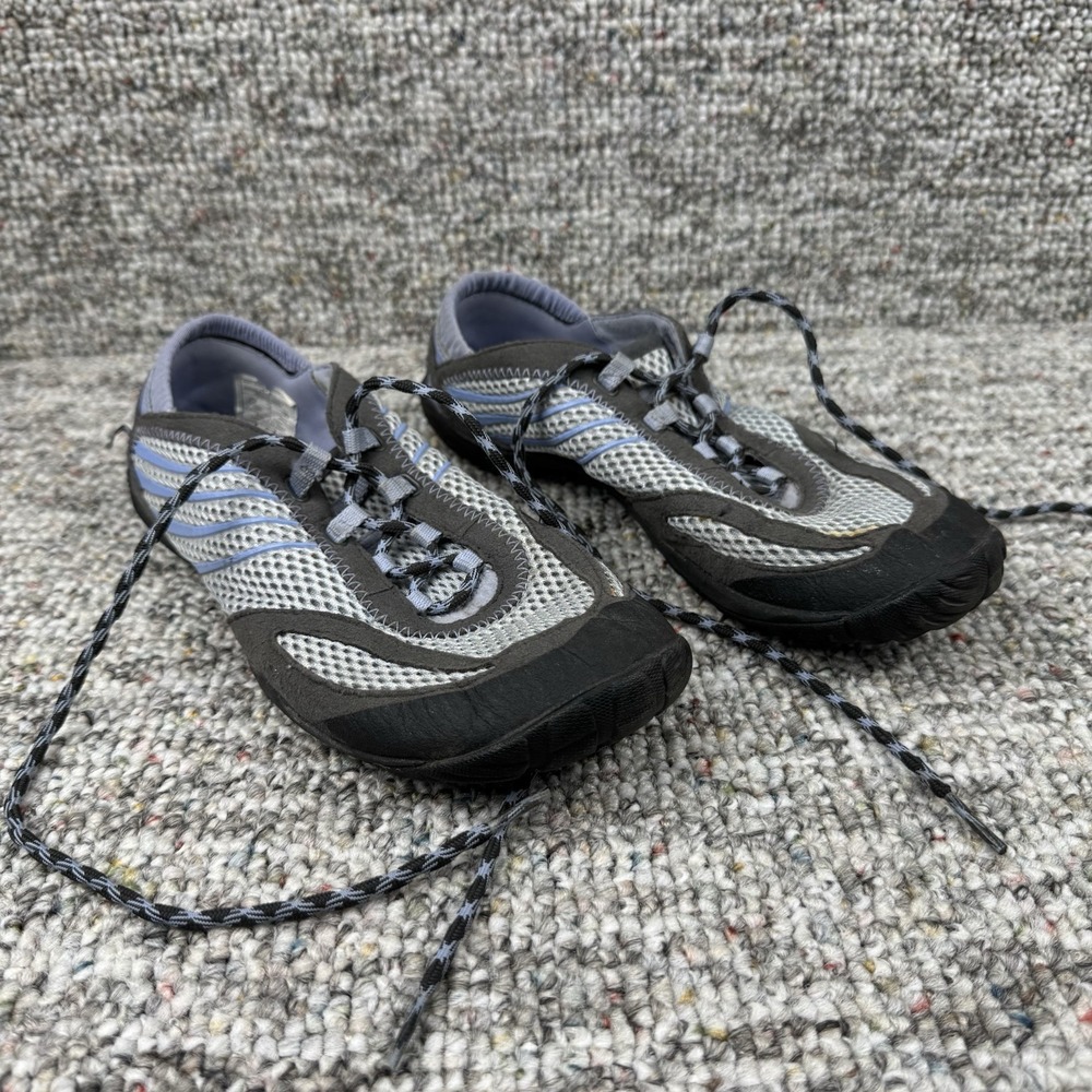 Merrell Pace Glove Shoes Womens Size 7.5 Gray Barefoot Running Sneakers J35710